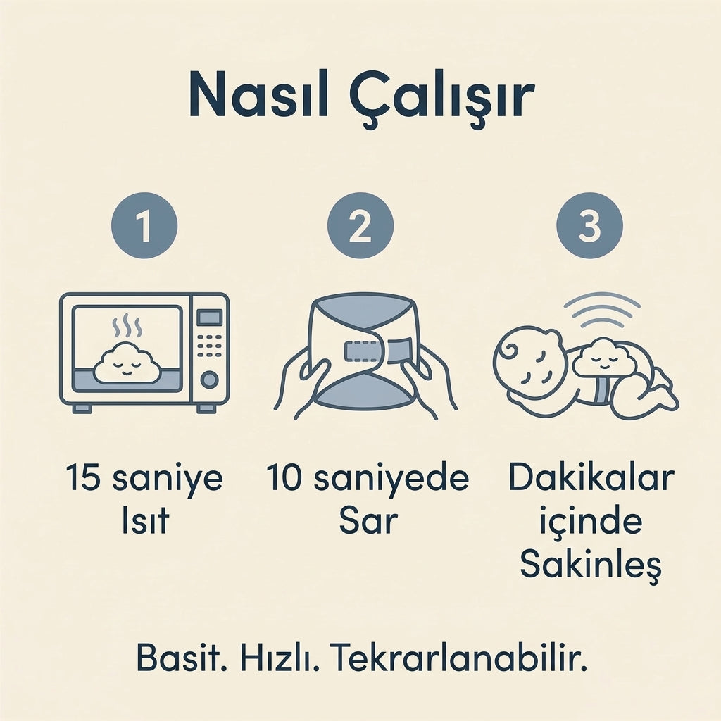 Rayley™ Yeni Nesil Sakinleştirici Bebek Bandı