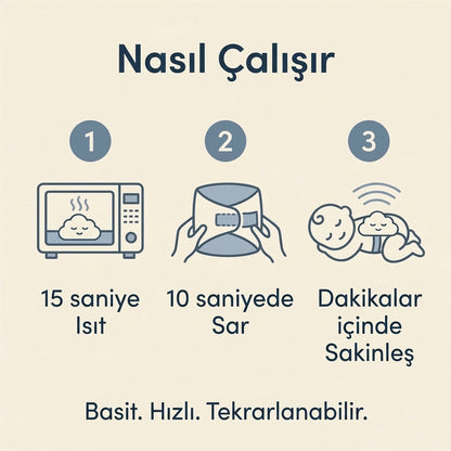 Rayley™ Yeni Nesil Sakinleştirici Bebek Bandı